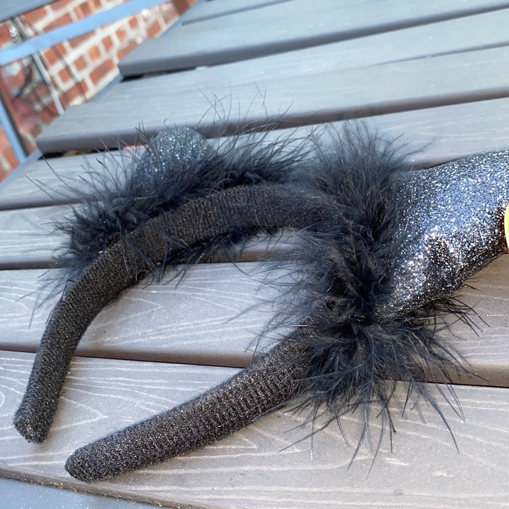 Halloween kitty ears headband for spooky season 🎃